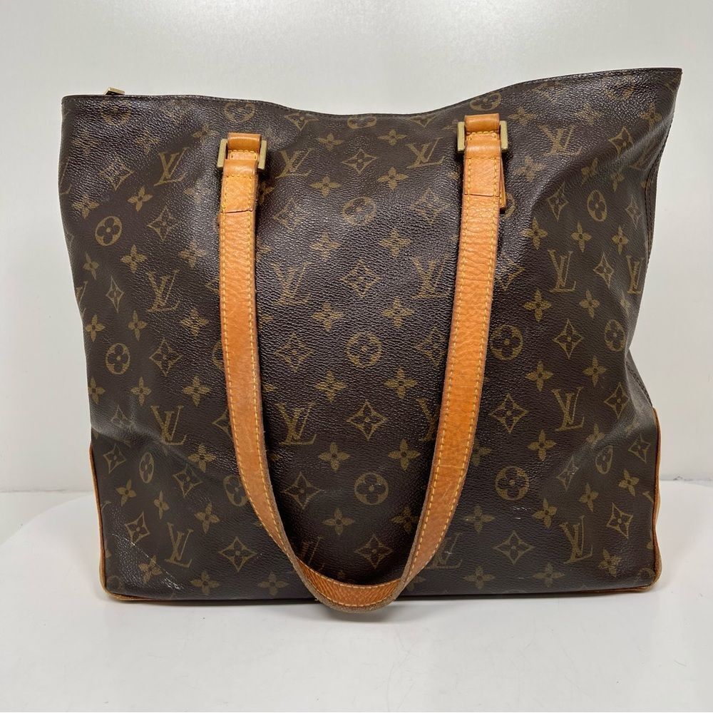 LOUIS VUITTON CABAS PIANO HAND TOTE BAG PURSE MONOGRAM